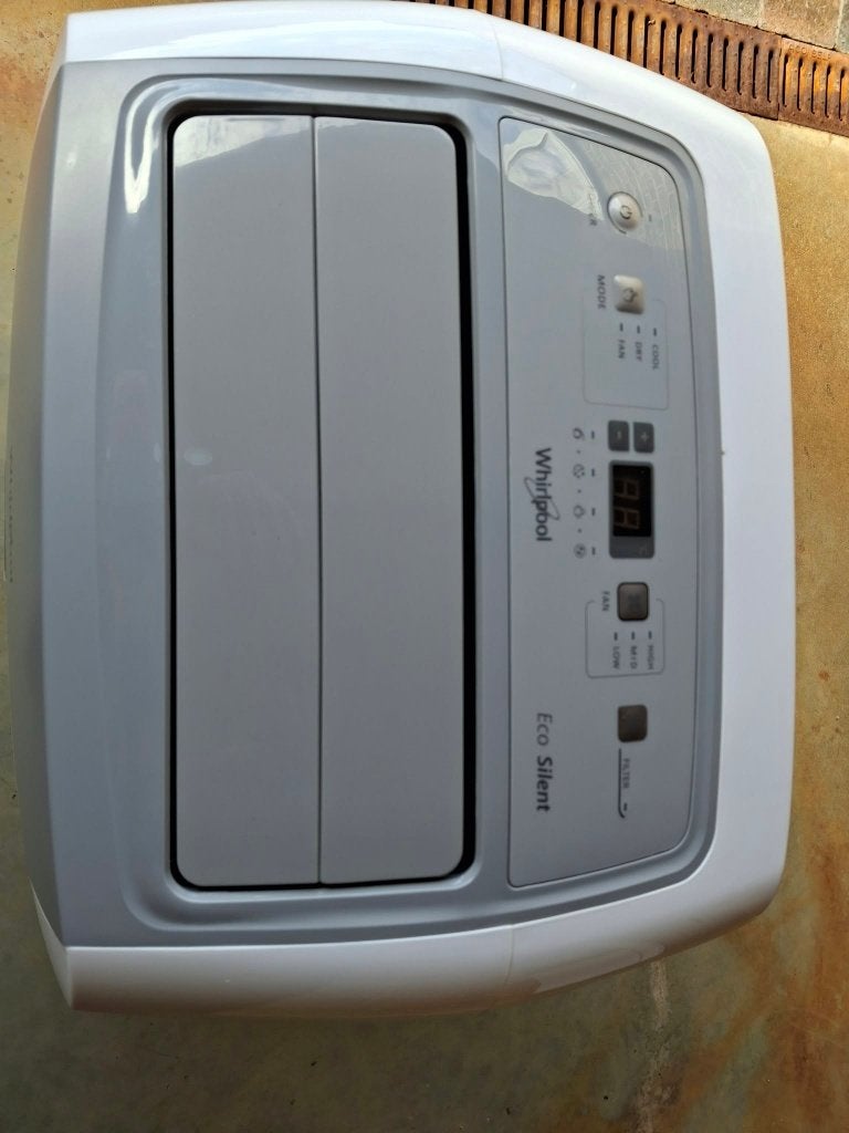 mobiele airco, Elektronische apparatuur, Ophalen, Zo goed als nieuw, Koelen en Ontvochtigen, Mobiele airco