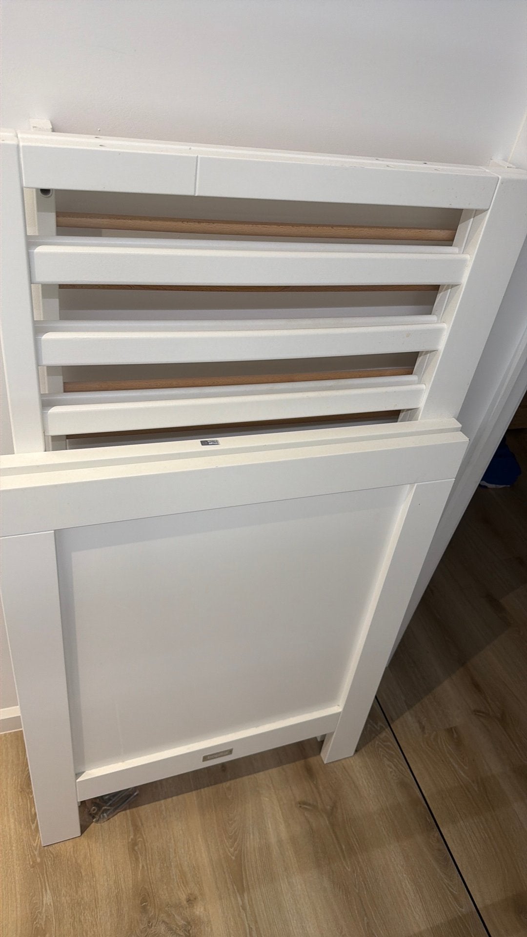 Wit babybed Bopita, Kinderen en Baby's, Kinderkamer | Complete kinderkamers, Ophalen, Gebruikt, Jongetje of Meisje