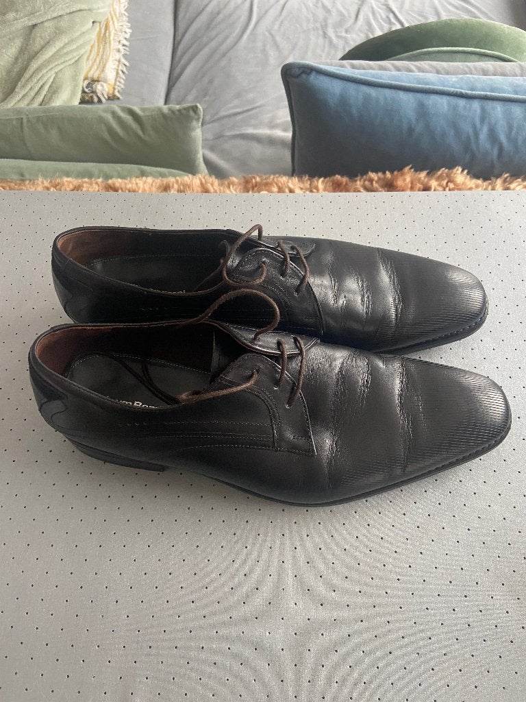 veterschoenen Floris van Bommel, Kleding | Heren, Zwart, Floris van Bommel, Ophalen of Verzenden, Zo goed als nieuw