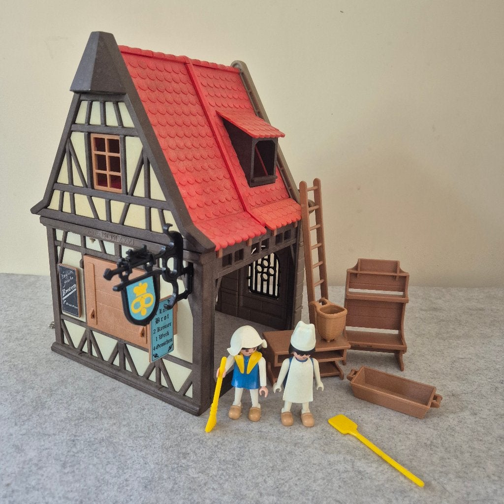Playmobil Middeleeuws huisje, bakkerij 3441, Enlèvement ou Envoi