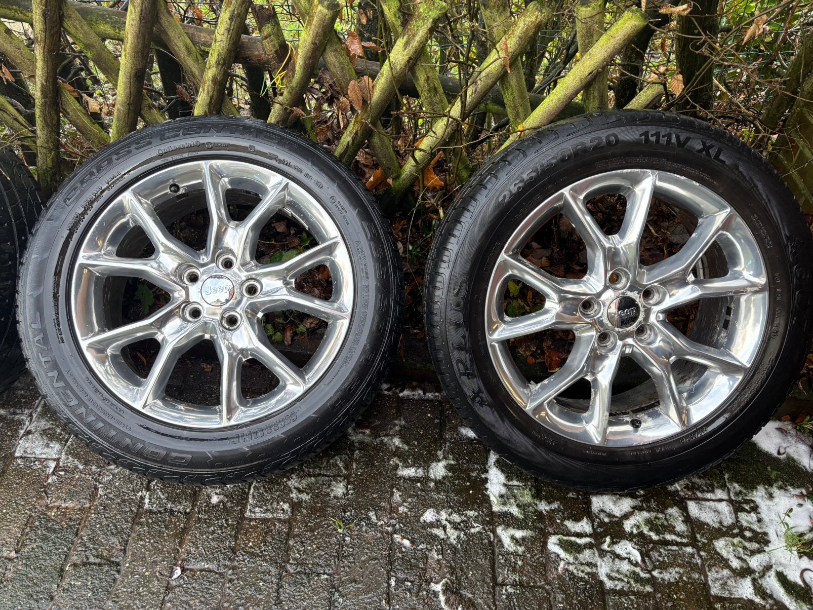 Jantes Jeep grand cherokee, Enlèvement, Jante(s)