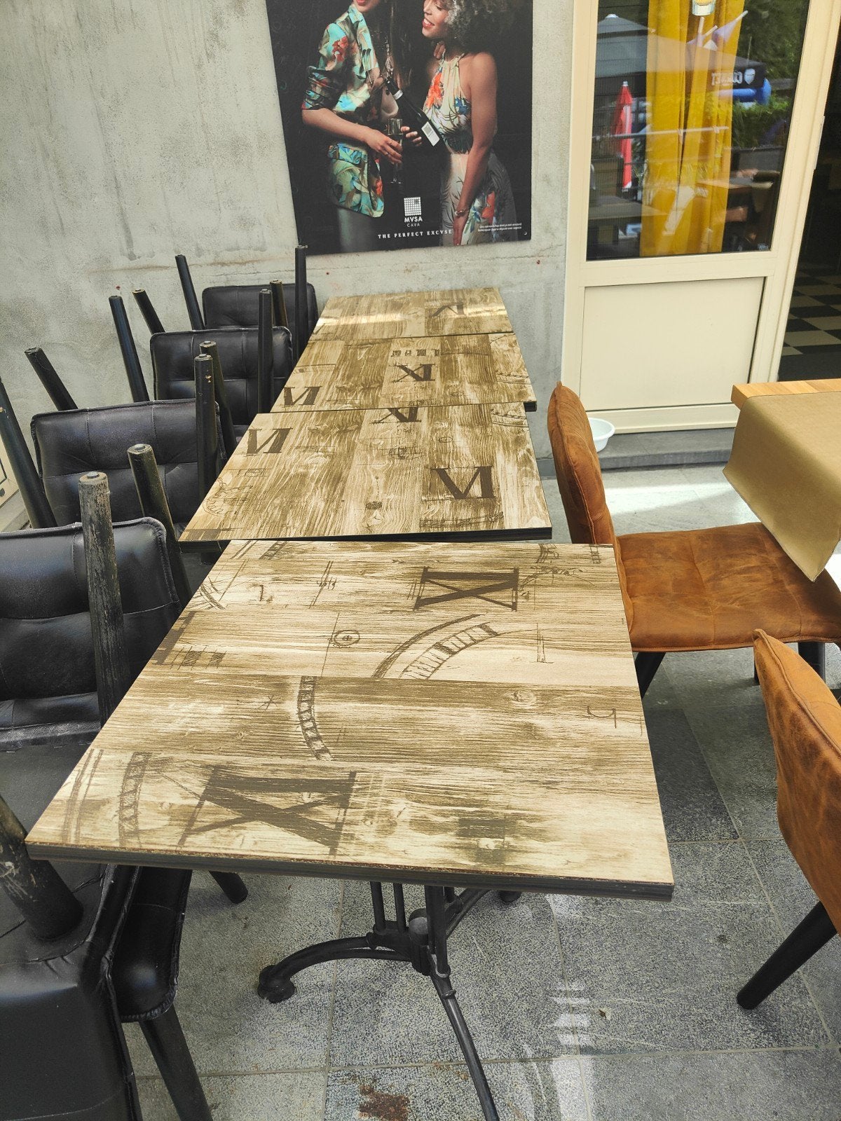 tafels, Ophalen, Zo goed als nieuw, Vierkant, Hout