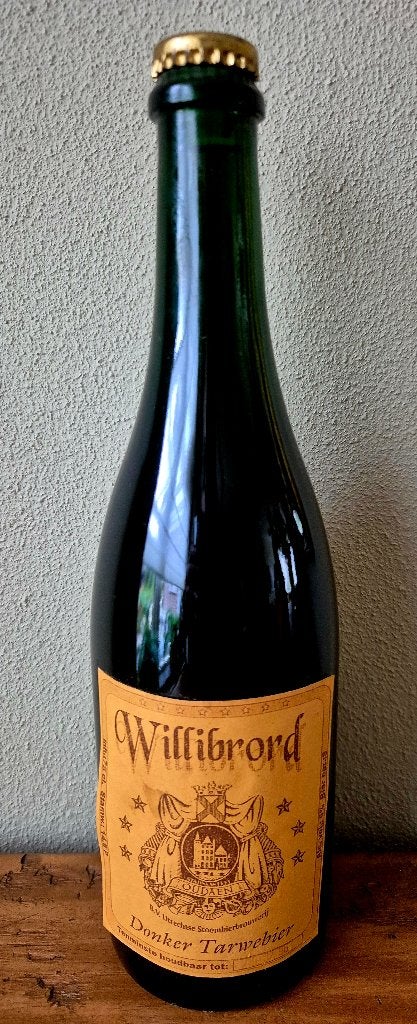 Willibrord Donker Tarwe bier Stadskasteel Oudaen Utrecht, Ophalen of Verzenden, Zo goed als nieuw, Flesje(s)