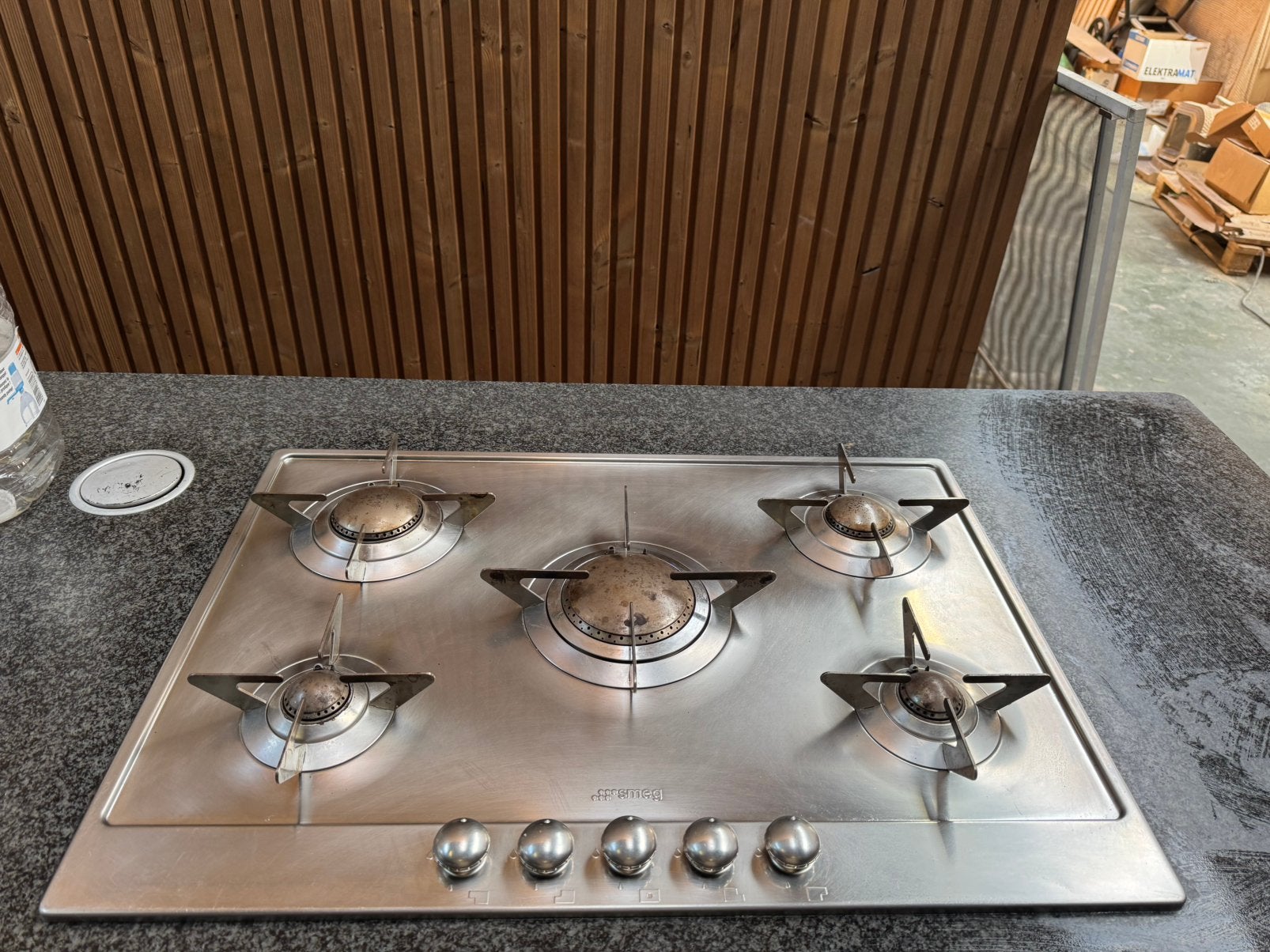 Smeg gasfornuis te koop, Ophalen, Gebruikt, 60 cm of meer, Gas