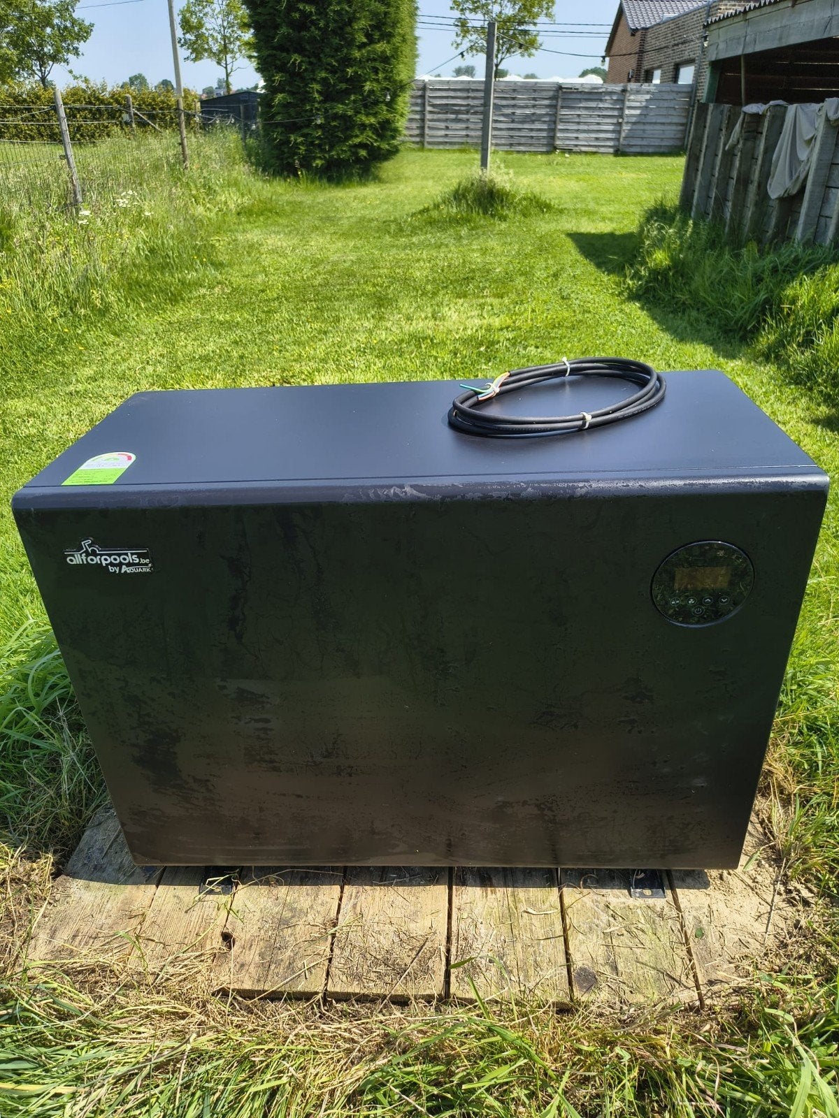 Warmtepomp extreem stil zwembad 7kw, Ophalen
