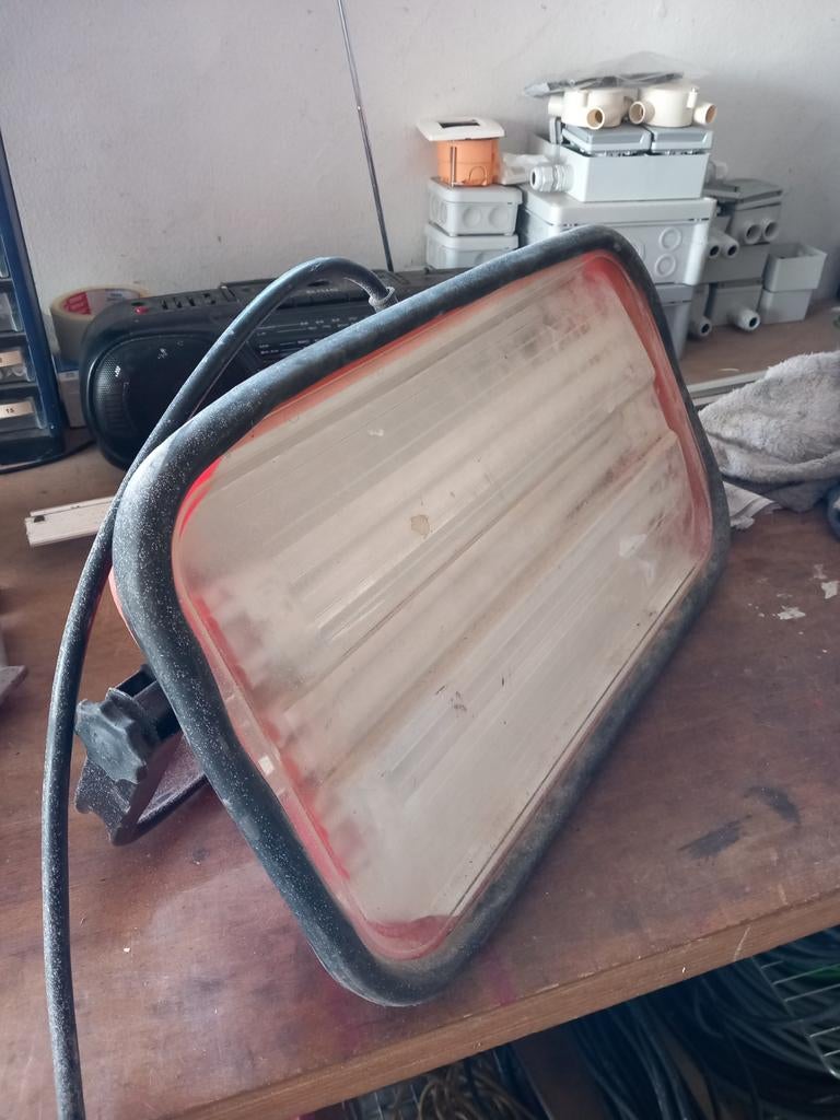 Werf lamp met stopcontacten, Ophalen, Lamp