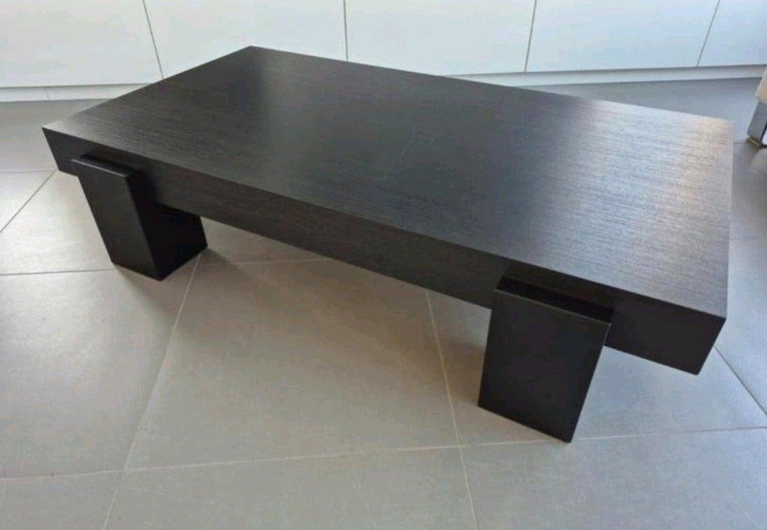 Table basse Natuzzi, Enlèvement