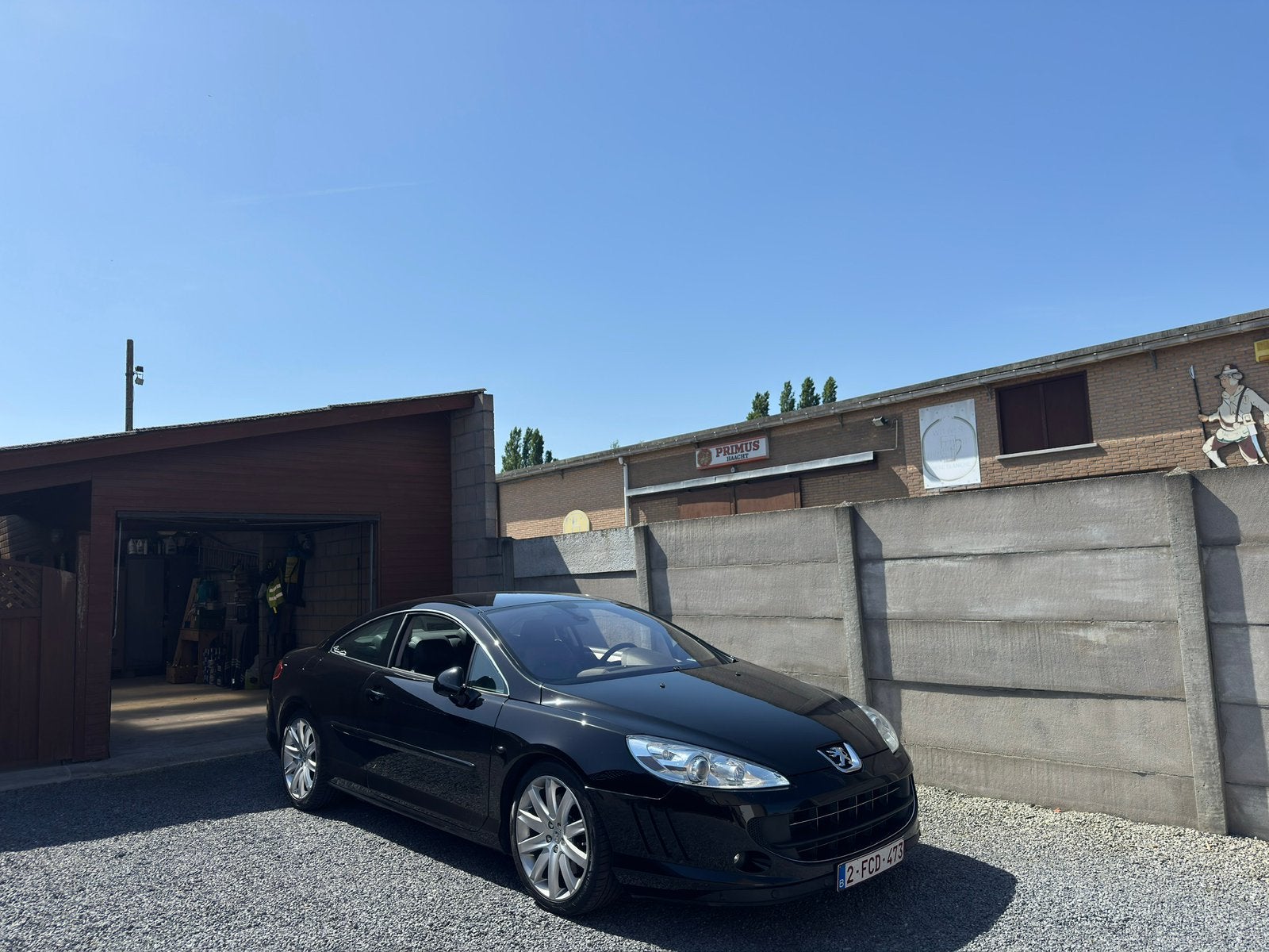Peugeot 407 Coupé 3.0 HDI V6, Auto's, Automaat, Euro 5, Zwart, Leder