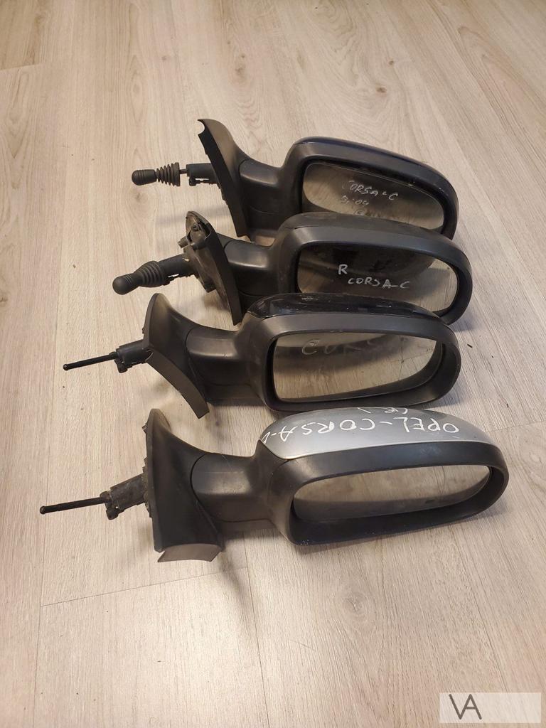 Spiegel rechts Opel Corsa C 2000 - 2006 handmatig PASSAGIER, Auto-onderdelen, Gebruikt, -, -, Opel