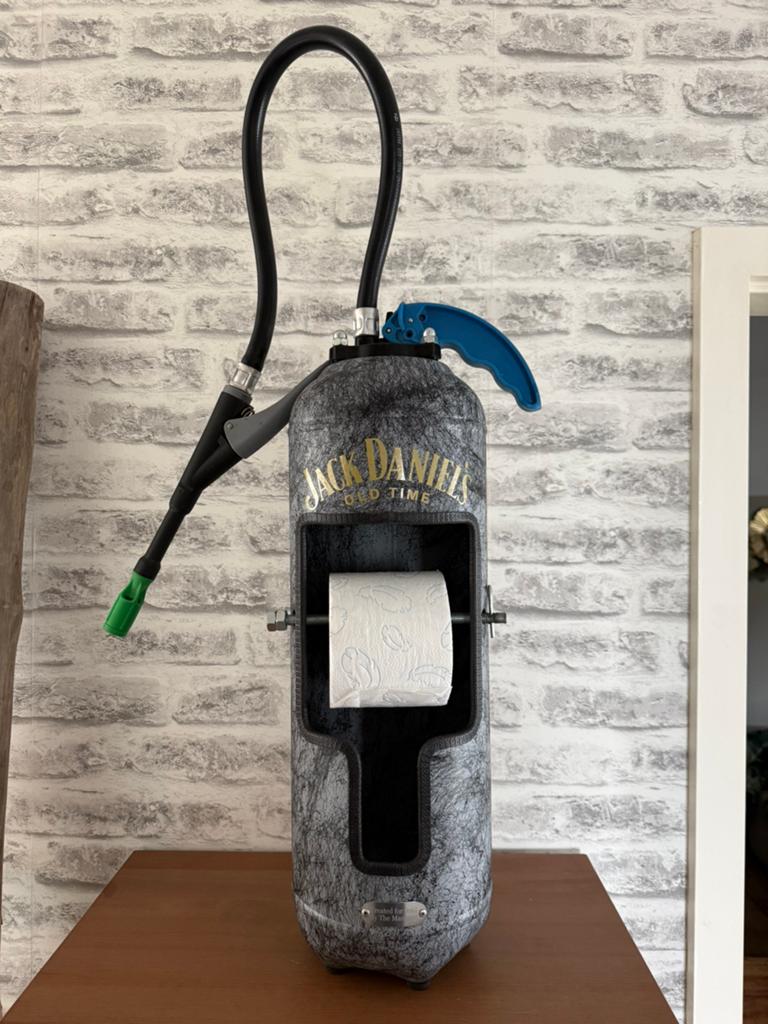 Wc rolhouder jack-daniels, Huis en Inrichting, Ophalen, Zo goed als nieuw, Vintage