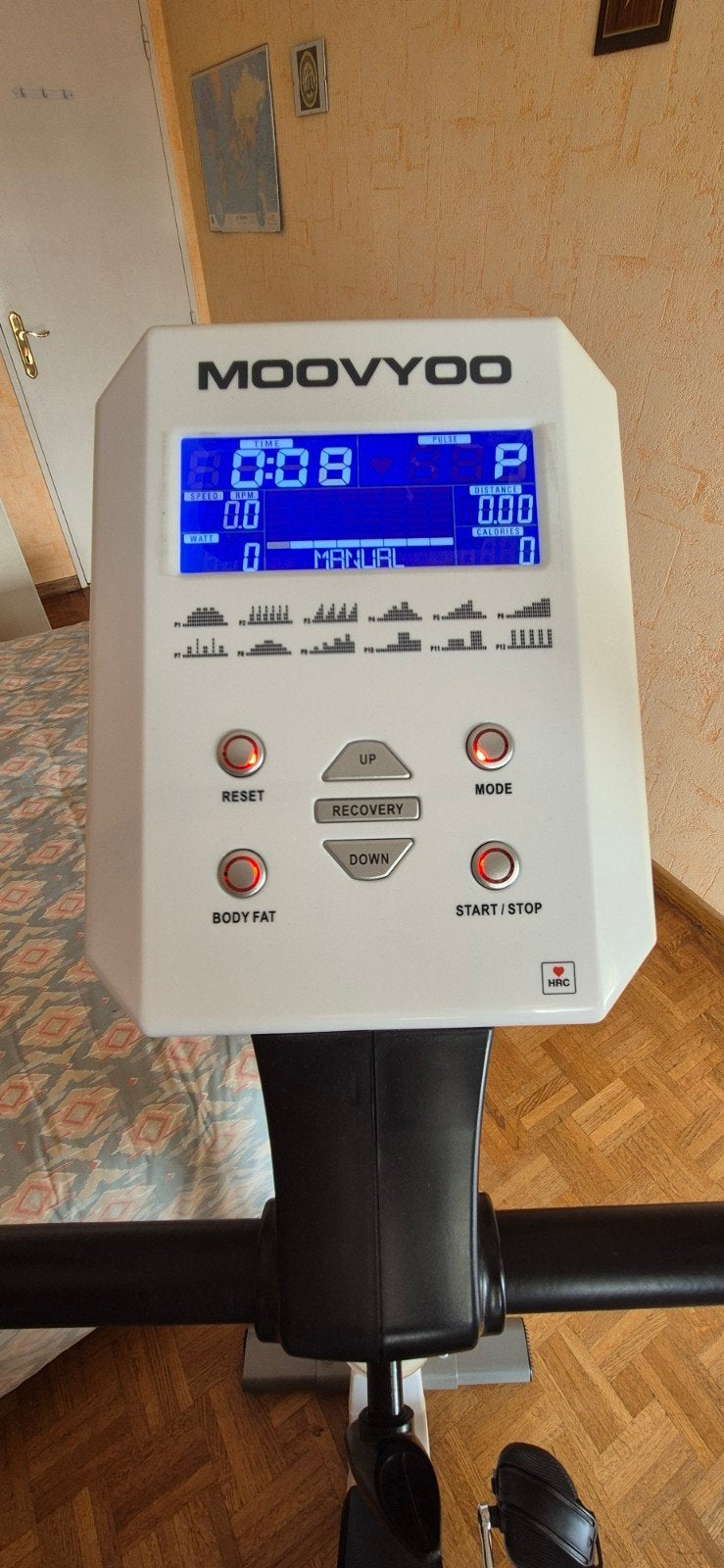 Moovyoo Scorpio hometrainer, Sport en Fitness, Fitnessapparatuur, Ophalen, Zo goed als nieuw, Hometrainer