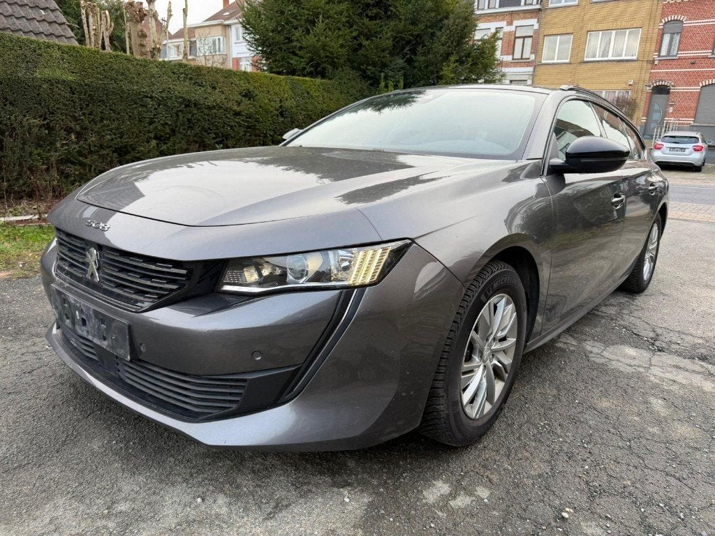 Peugeot 508SW 1.5 BlueHDi Active Pack S, Auto's, Euro 6, Zilver of Grijs, Te koop, Automatische klimaatregeling