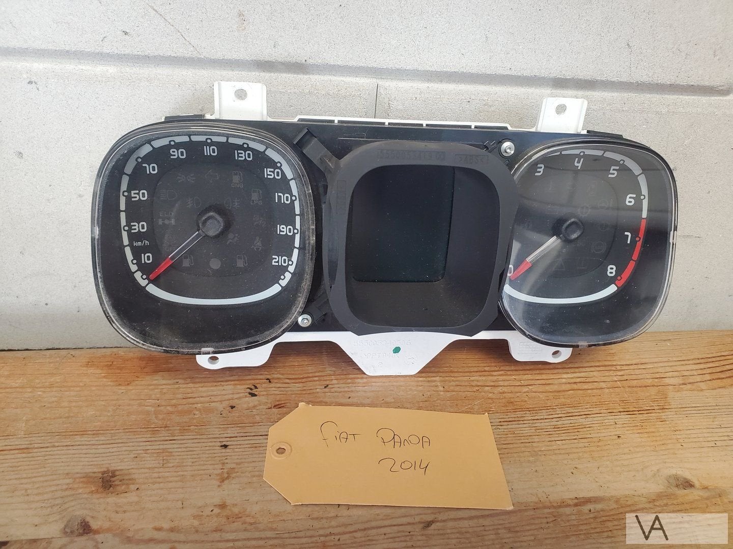 Fiat Panda 2012 - 2020 tellerklok cockpit 51945564 BENZINE, -, Utilisé, Fiat, -