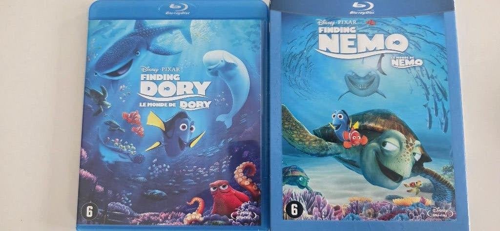 BR - Finding Nemo & Finding Dory (Disney), Enlèvement ou Envoi, Dessins animés et Film d'animation, Néerlandais, Comme neuf