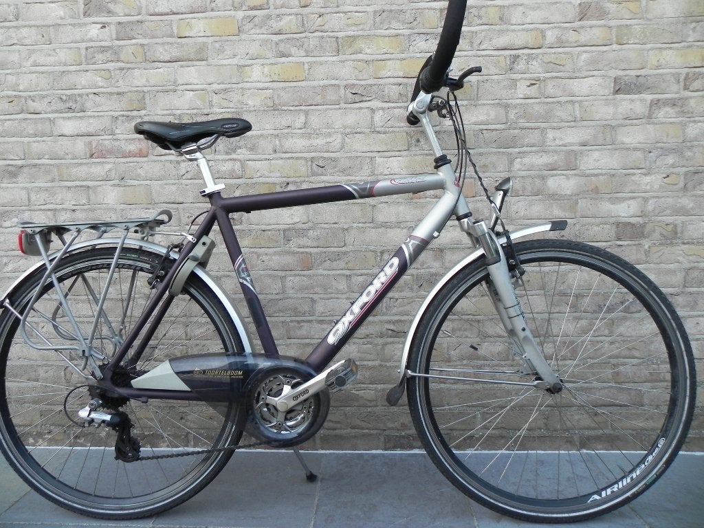 OXFORD herenfiets met alu frame in zeer goede staat, Autres marques, Vitesses, Frein sur jante, 57 à 61 cm