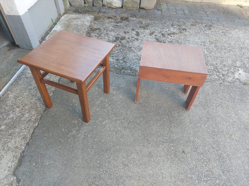 BIJZETTAFELTJES, Ophalen, Gebruikt, Hout