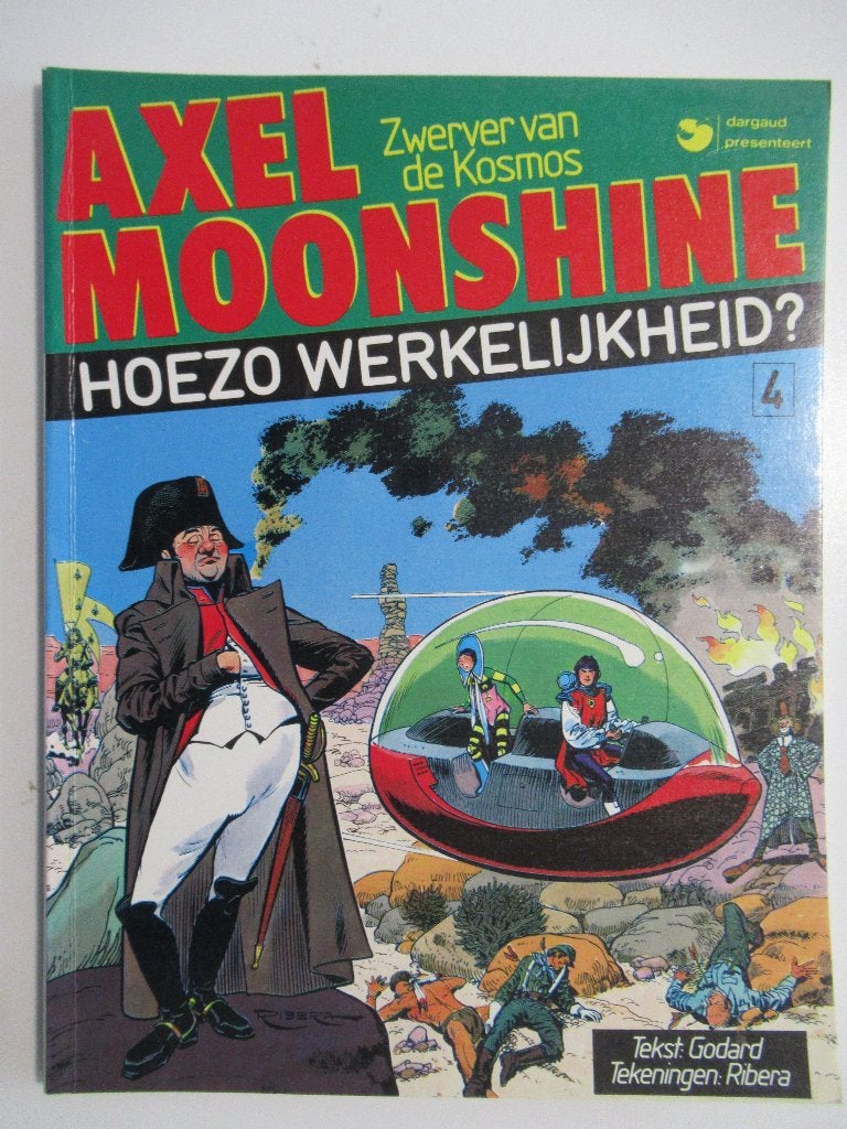 axel moonshine...nr.4...hoezo werkelijkheid...........1st, Boeken, Ophalen of Verzenden, Gelezen