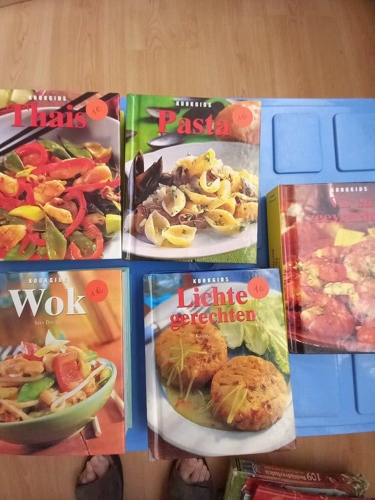 kookboeken, Boeken, Ophalen, Zo goed als nieuw
