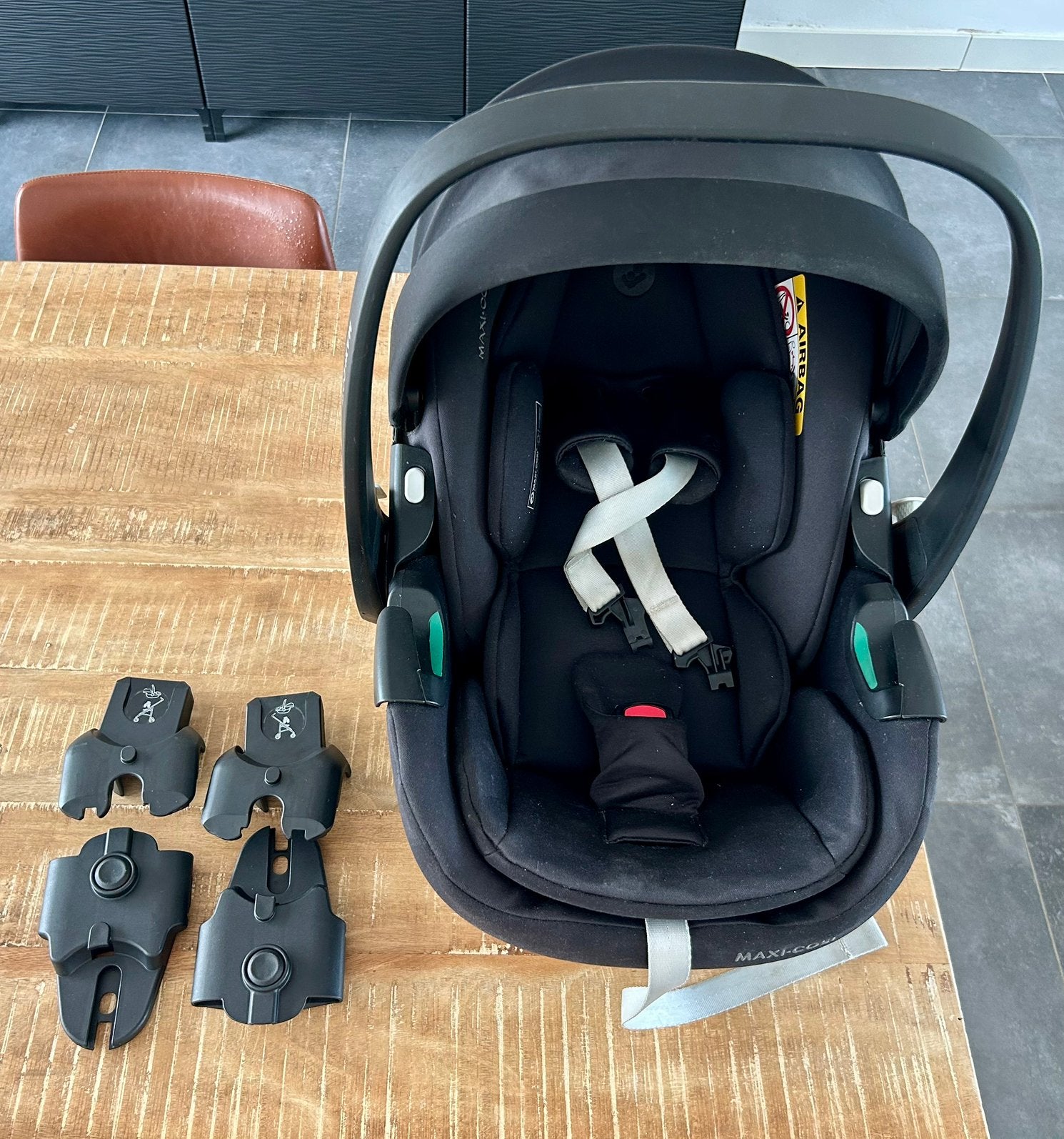 Maxi-Cosi Pebble 360 Pro Autostoel (Inclusief adapters), Ophalen, Gebruikt, Maxi-Cosi