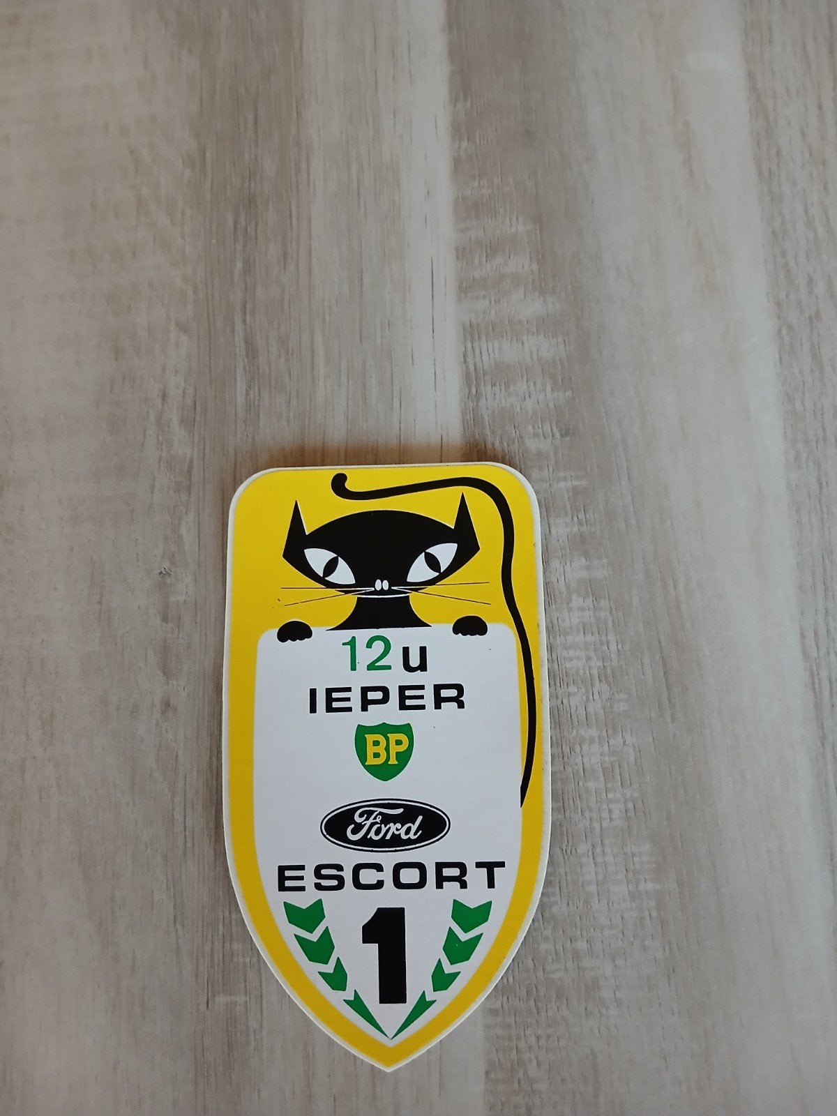 Sticker ypres rally, Ophalen of Verzenden