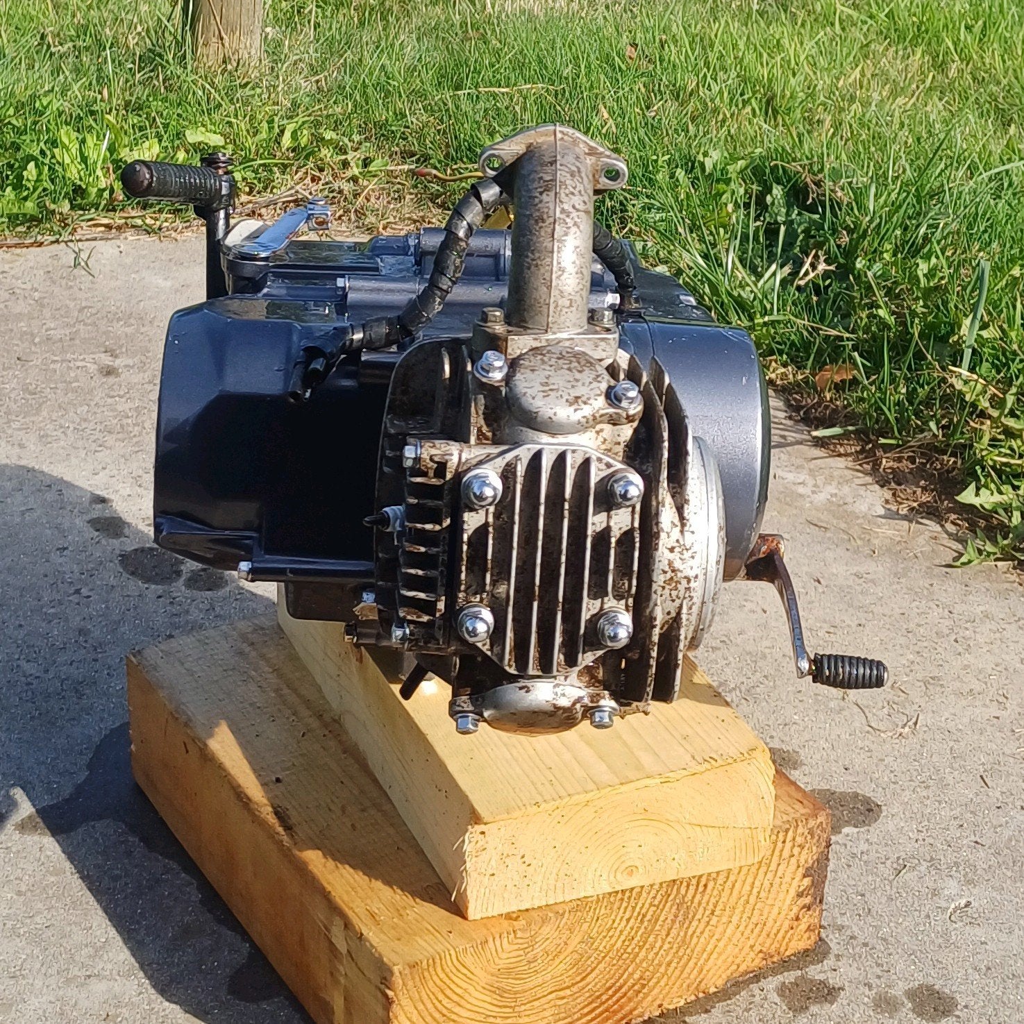 lifan 140cc motorblok voor opmaak of onderdelen, Vélos & Vélomoteurs, 4 vitesses, Lifan, 140 cm³, Enlèvement