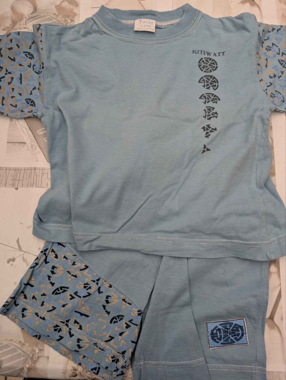 Pyjama d'été pour garçons de 3 ans, Enlèvement ou Envoi, Comme neuf, Garçon, Vêtements de nuit ou Sous-vêtements