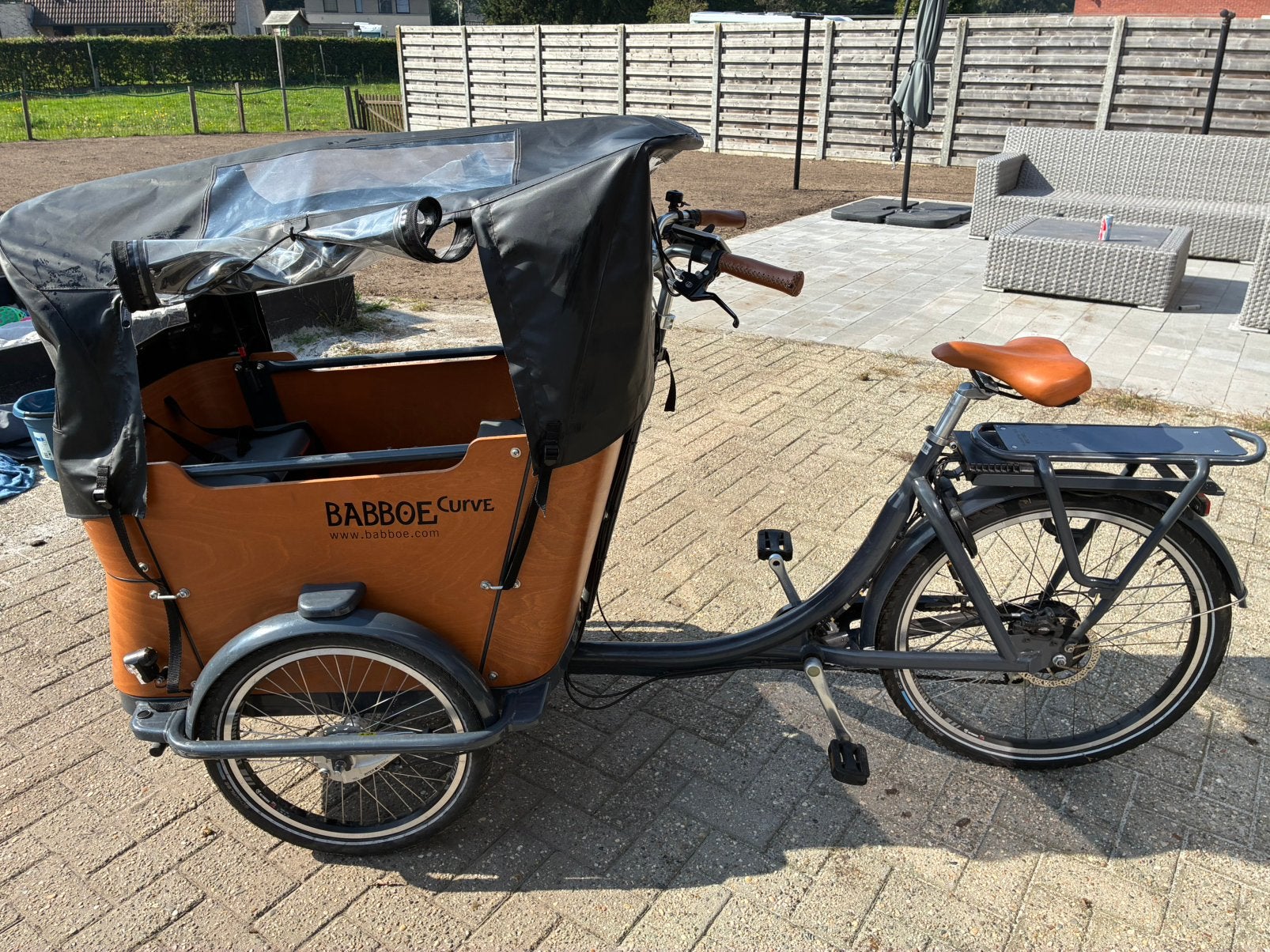 Babboe Curve-E, Ophalen, Zo goed als nieuw
