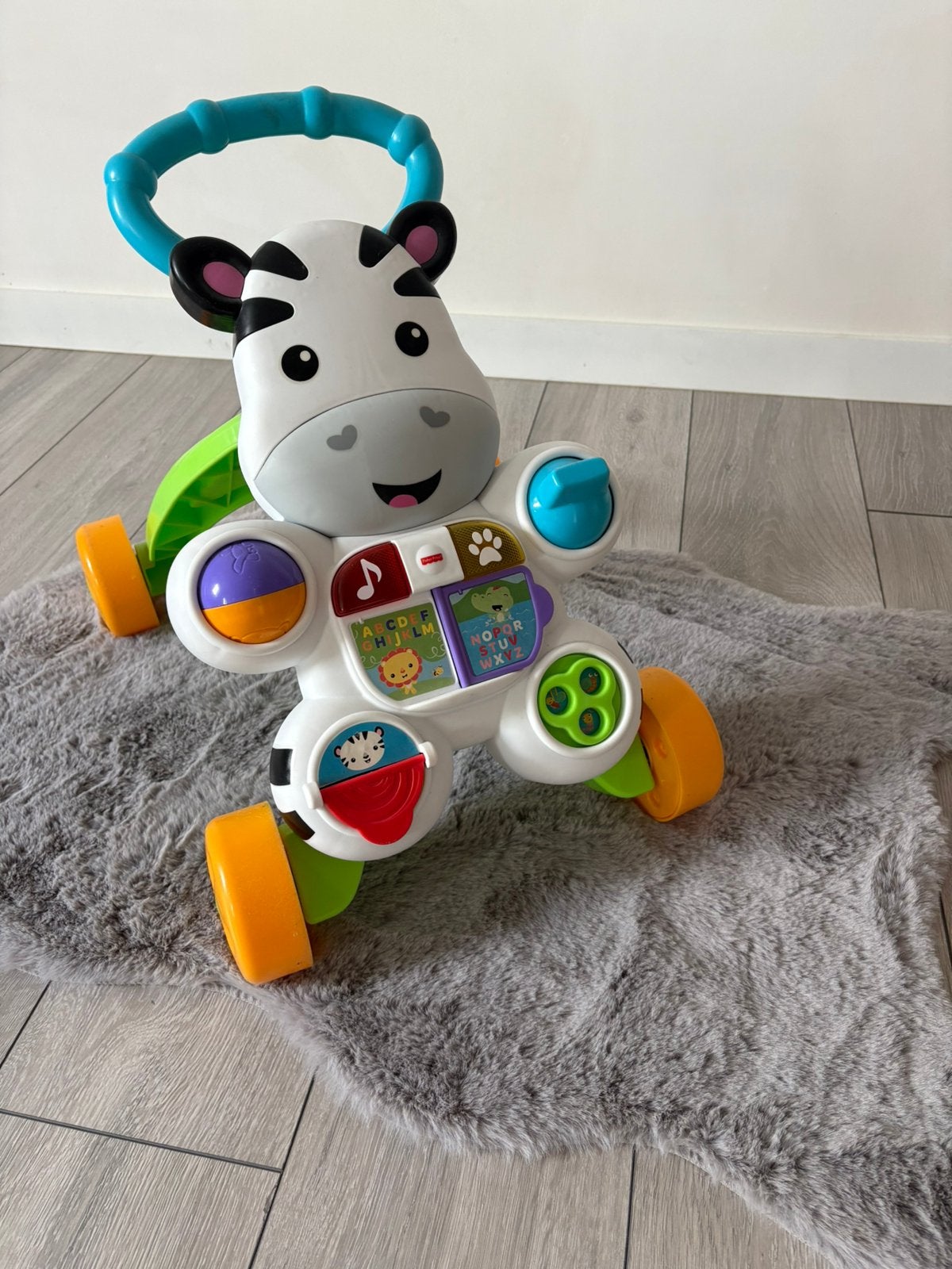 Fisher-Price zebra loopwagen, Enlèvement, Comme neuf