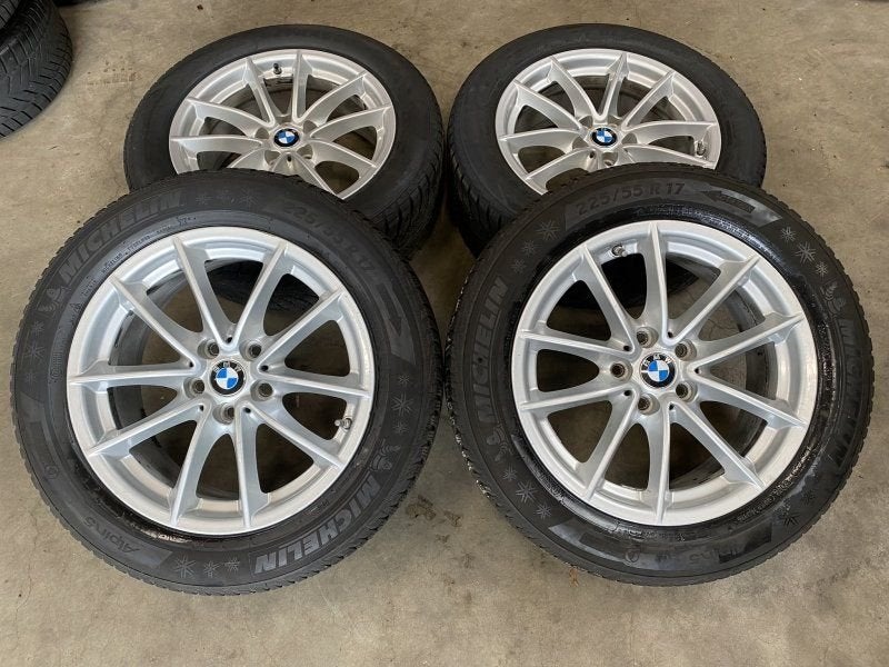 17 inch originele velgen + winterbanden BMW 5 serie G30 G31, Autos : Pièces & Accessoires, Pneus et Jantes, Pneus hiver, -, 17 pouces