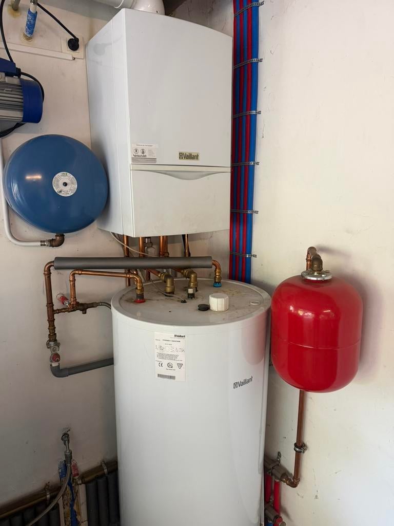 Vaillant vc 376 condebsatieketel met boiler van 200l, 100 liter of meer, Ophalen, Gebruikt, Aardgas
