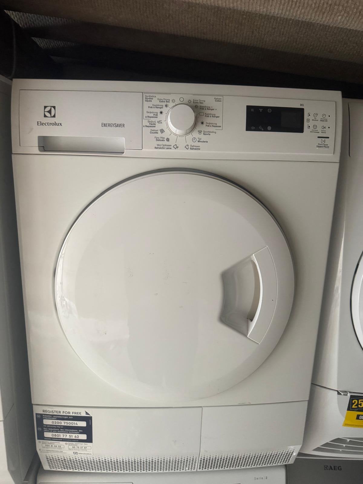 ELECTROLUX DROOGKAST 8KG A+++ (GARANTIE), Elektronische apparatuur, Ophalen, Zo goed als nieuw