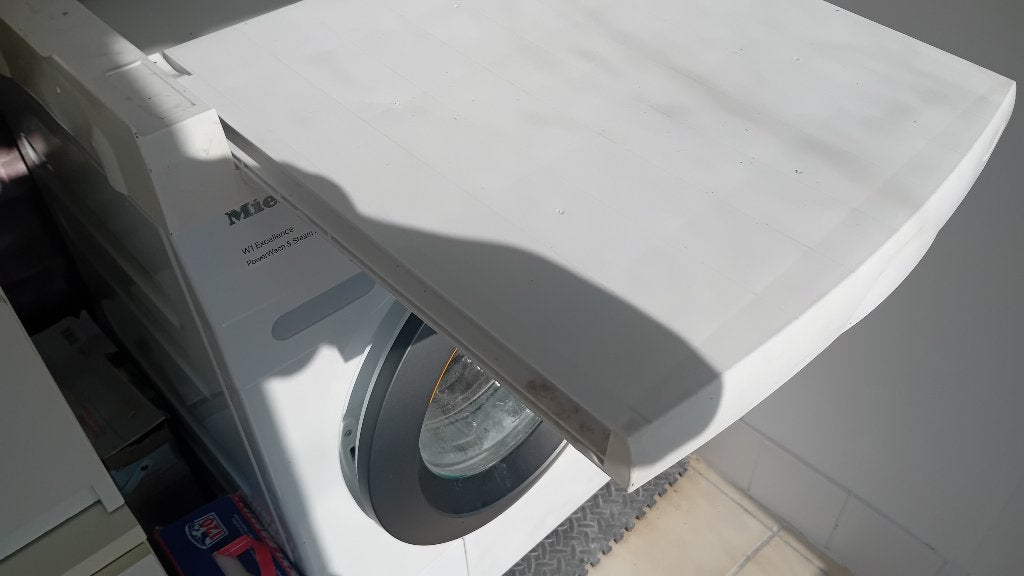 Hulpstuk voor tussen wasmachine en droogkast, Elektronische apparatuur, Wasmachines, Ophalen, Zo goed als nieuw