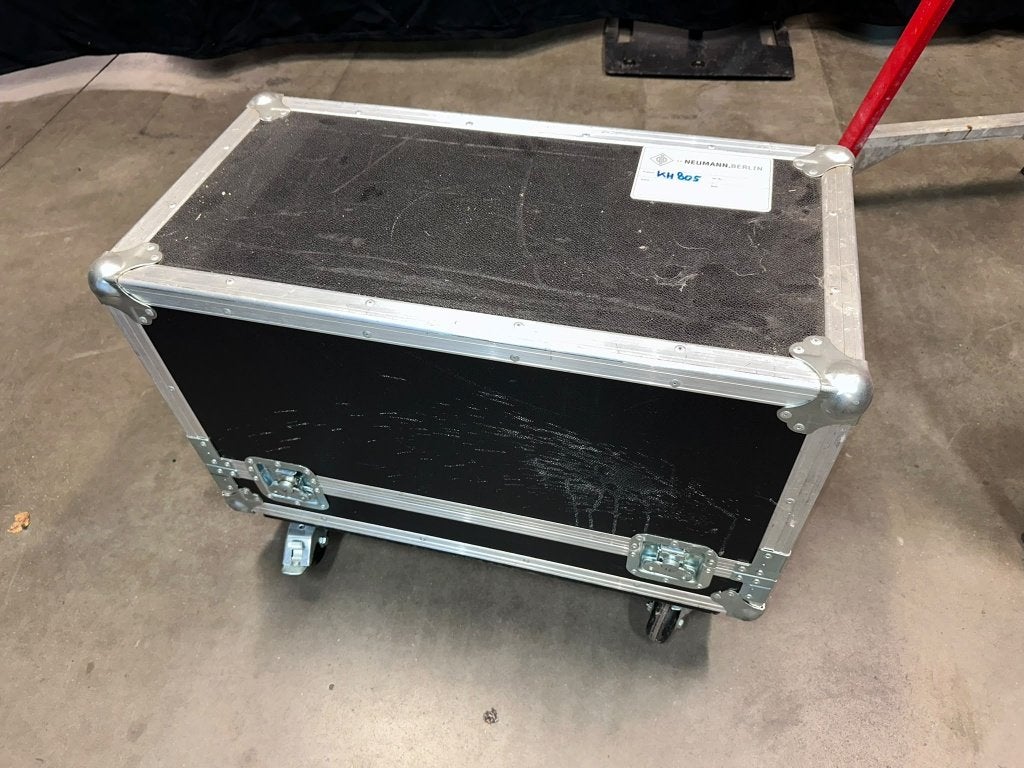 Professionele Stolp Flightcase op Wielen Neumann KH 805, Muziek en Instrumenten, Ophalen, Gebruikt, Overige instrumenten, Flightcase