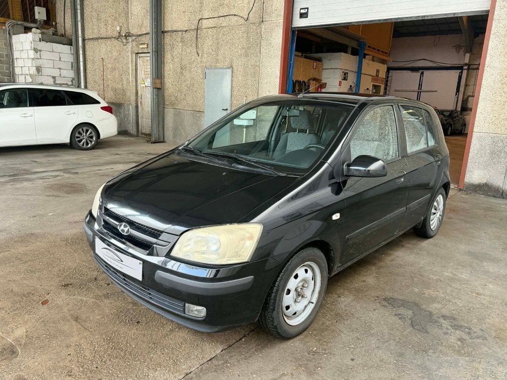 Hyundai Getz 1.1i Benzine, Auto's, Stof, Zwart, 46 kW, Zwart