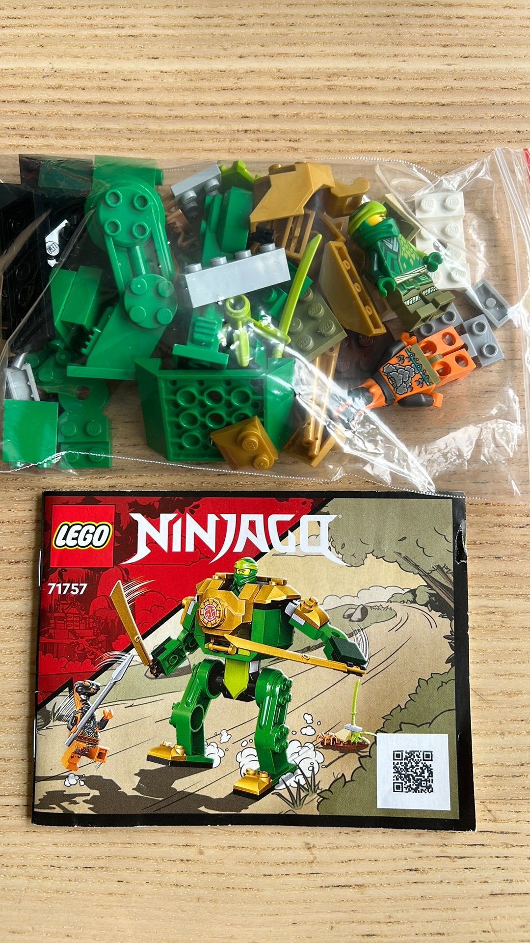 Lego Ninjago 71757, complet, Enlèvement ou Envoi, Lego, Ensemble complet, Instructions incluses