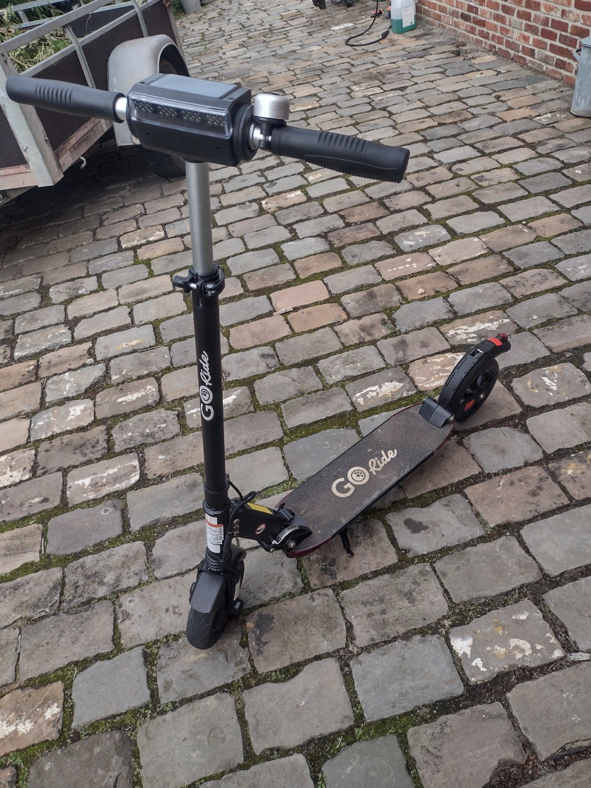 step go ride elektrische step, Ophalen
