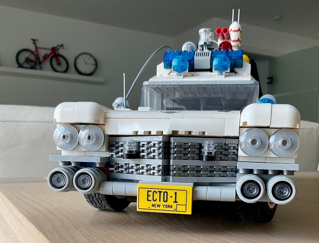 Lego 10274 Ghostbusters Ecto-1, compleet en leuk, Gebruikt, Lego, Ophalen of Verzenden, Compleet
