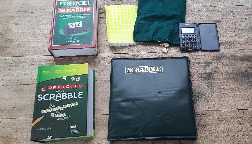 Jeu de Scrabble, Hobby & Loisirs créatifs, Sport cérébral & Puzzles, Utilisé, Autres types, Enlèvement ou Envoi