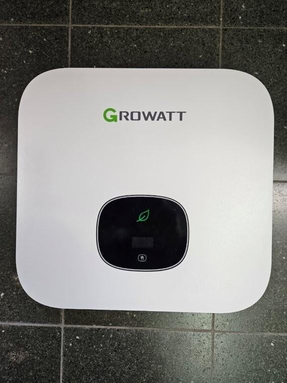 Omvormer GROWATT (monofazig) voor zonnepanelen, Ophalen, Zo goed als nieuw, Compleet systeem, 200 wattpiek of meer