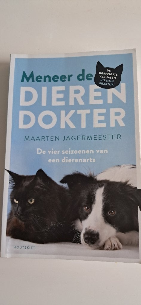 Boek 'Meneer de dierendokter', Boeken, Ophalen, Maarten Jagermeester, Verhalen, Zo goed als nieuw