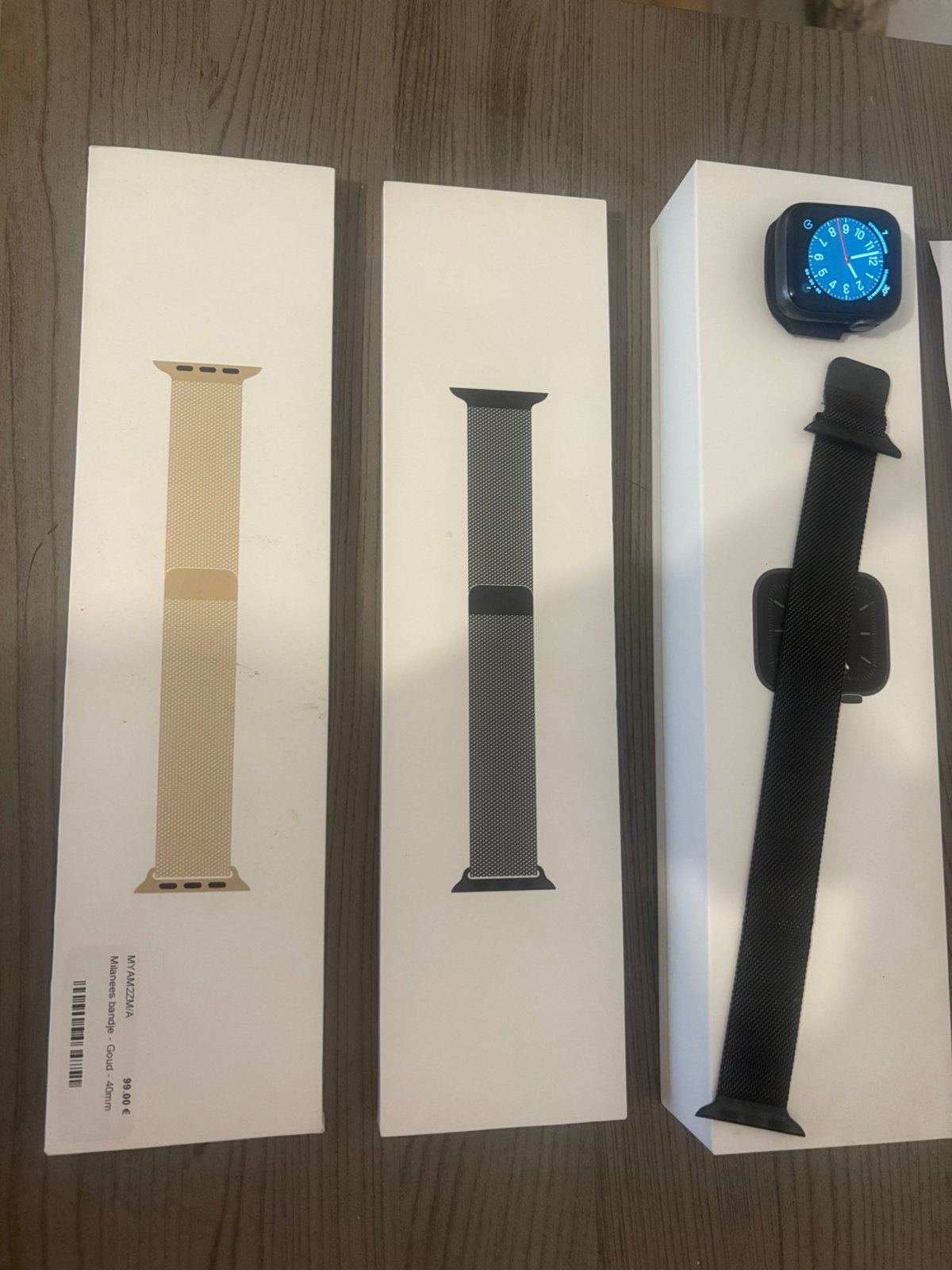 Apple Watch, Enlèvement ou Envoi, IOS, Noir, GPS