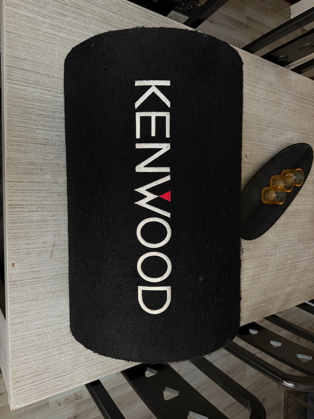 JVC Kenwood KSC-W1200T subwoofer 30 cm, 1200 W, zwart, Subwoofer, JVC, Ophalen of Verzenden, Zo goed als nieuw
