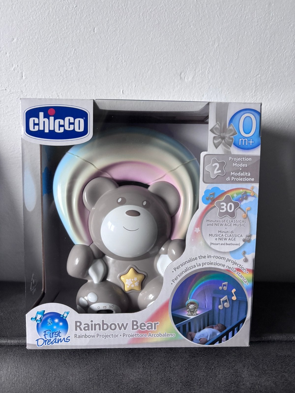 Chicco Rainbow Bear – Projecteur arc-en-ciel bébé, Enfants & Bébés, Enlèvement, Neuf, 0 à 6 mois