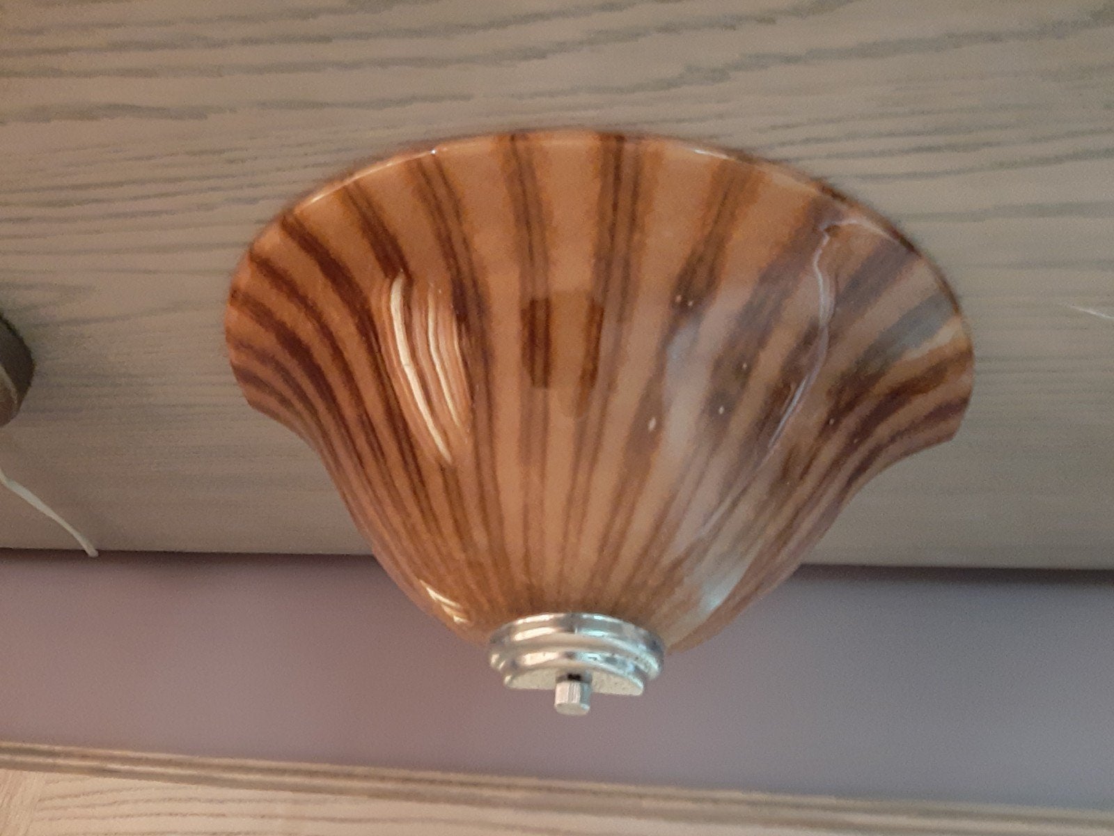 vintage wandlamp  schelpvorm, Huis en Inrichting, Lampen | Wandlampen, Ophalen
