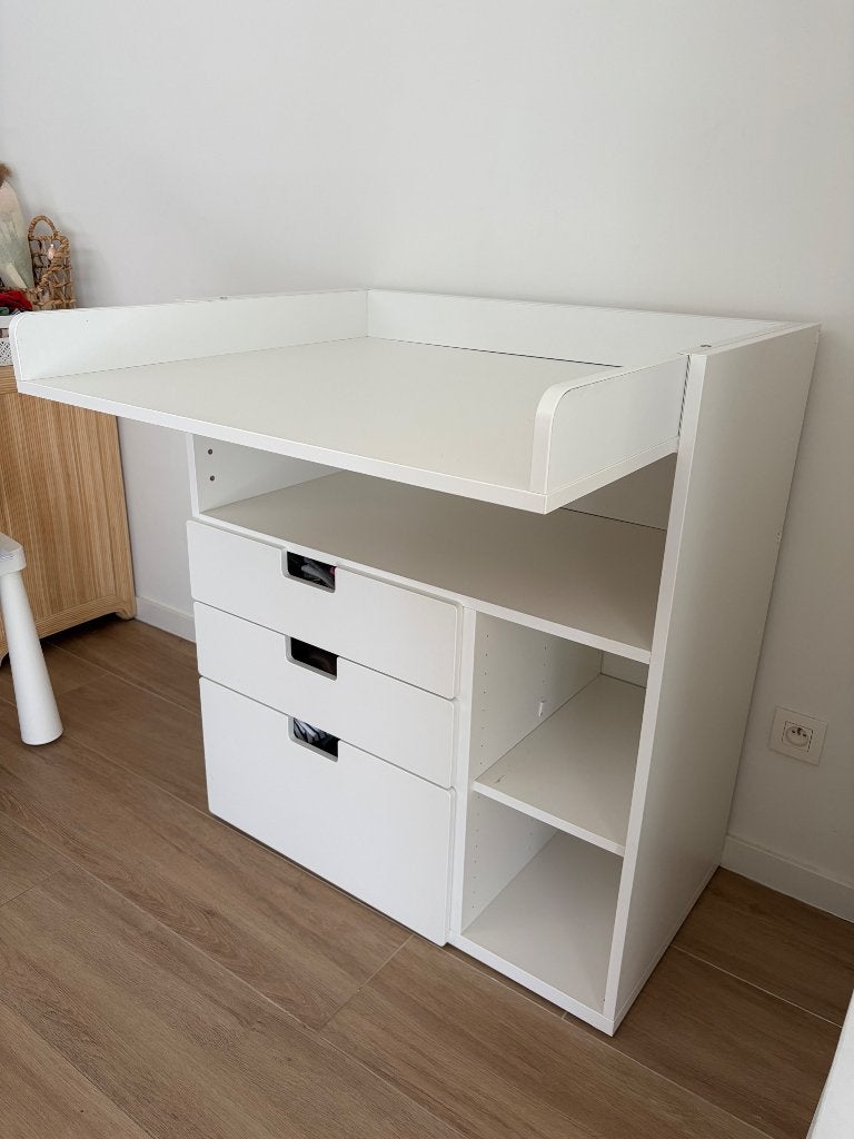 Verzorgingstafel Ikea, Enfants & Bébés, Chambre d'enfant | Commodes & Armoires, Utilisé, Commode, 90 à 105 cm, 75 à 100 cm, 70 cm ou plus