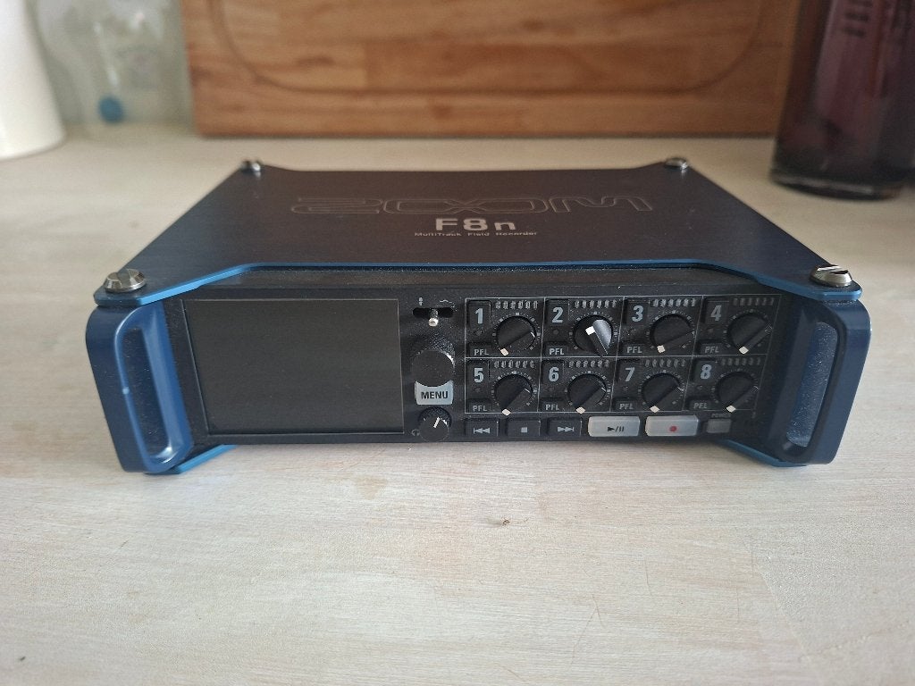Zoom F8n multitrackrecorder, Ophalen of Verzenden, Gebruikt, Audio