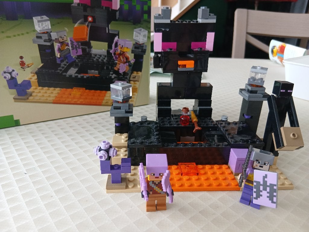 lego minecraft the end arena 21242, Compleet, Minecraft, Lego, Ophalen of Verzenden