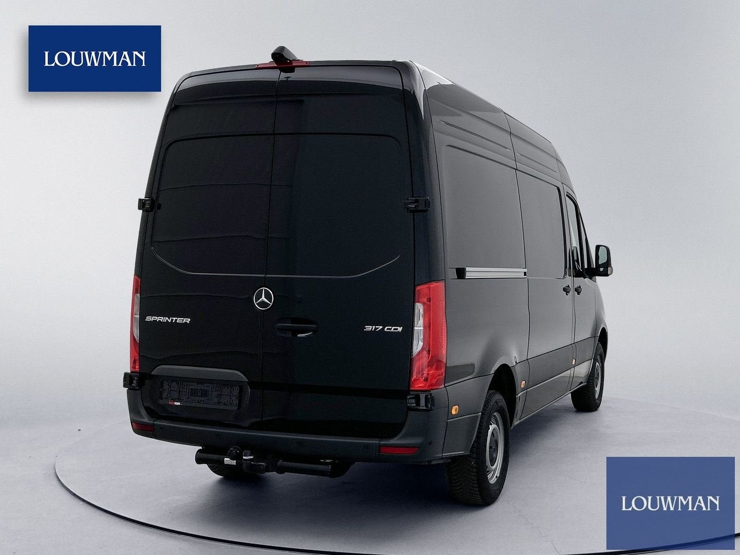 Mercedes-Benz Sprinter 317 1.9 CDI L2H2 Pro Navigatie Betimm, Auto's, Automaat, Zwart, Mercedes-Benz, Bedrijf