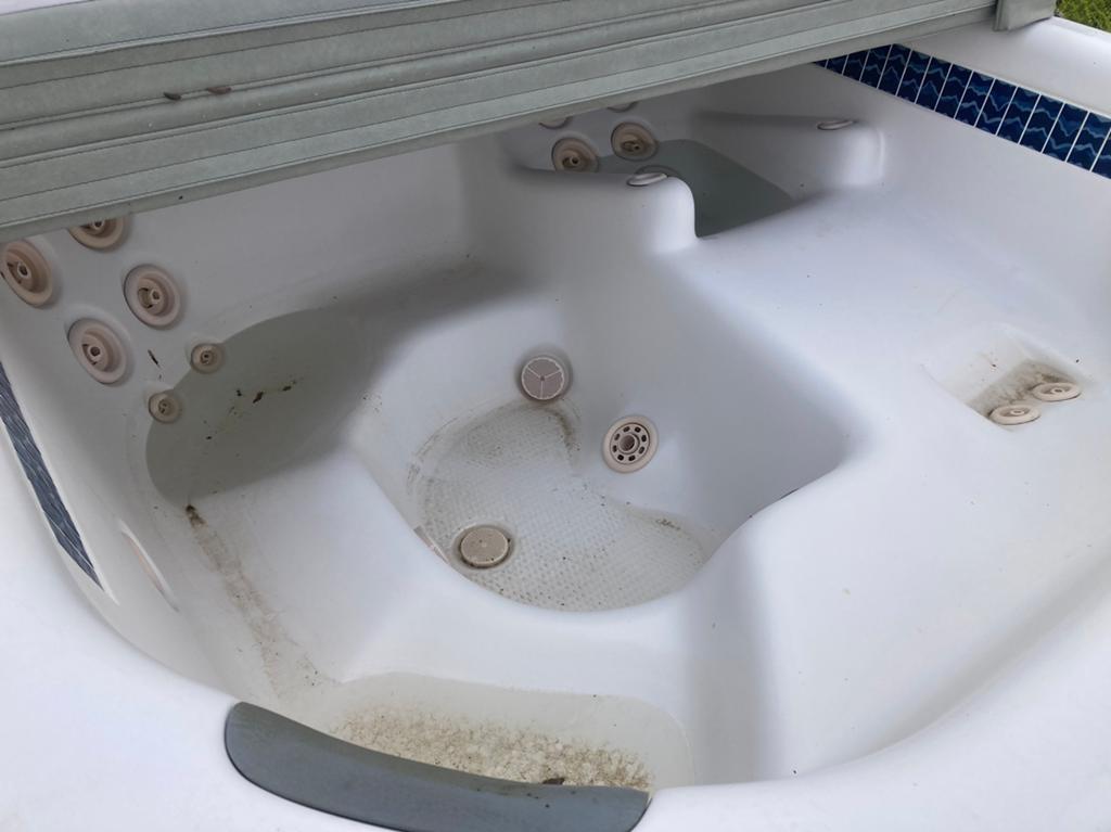 Jaccuzi te koop, Tuin en Terras, Ophalen, Gebruikt, Afdekzeil, Vast