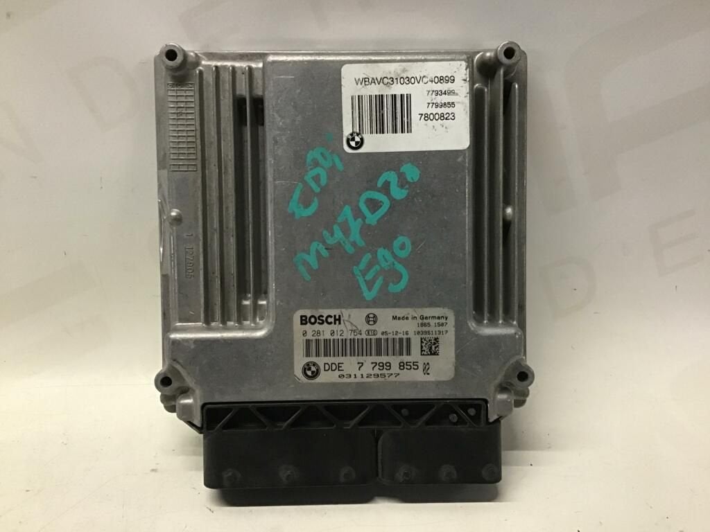 Computer motormanagement BMW 3-serie E90 7799855, Autos : Pièces & Accessoires, Électronique & Câbles, BMW, Utilisé, Enlèvement ou Envoi